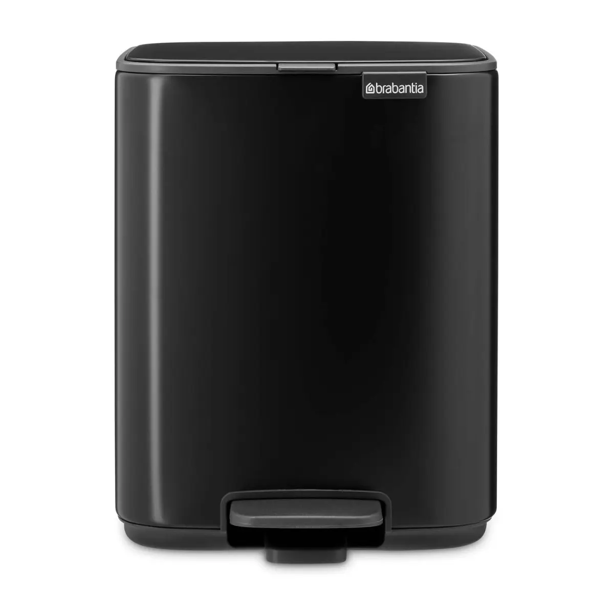 Кош за смет Brabantia Bo Pedal 7L, Matt Black, (35946909)