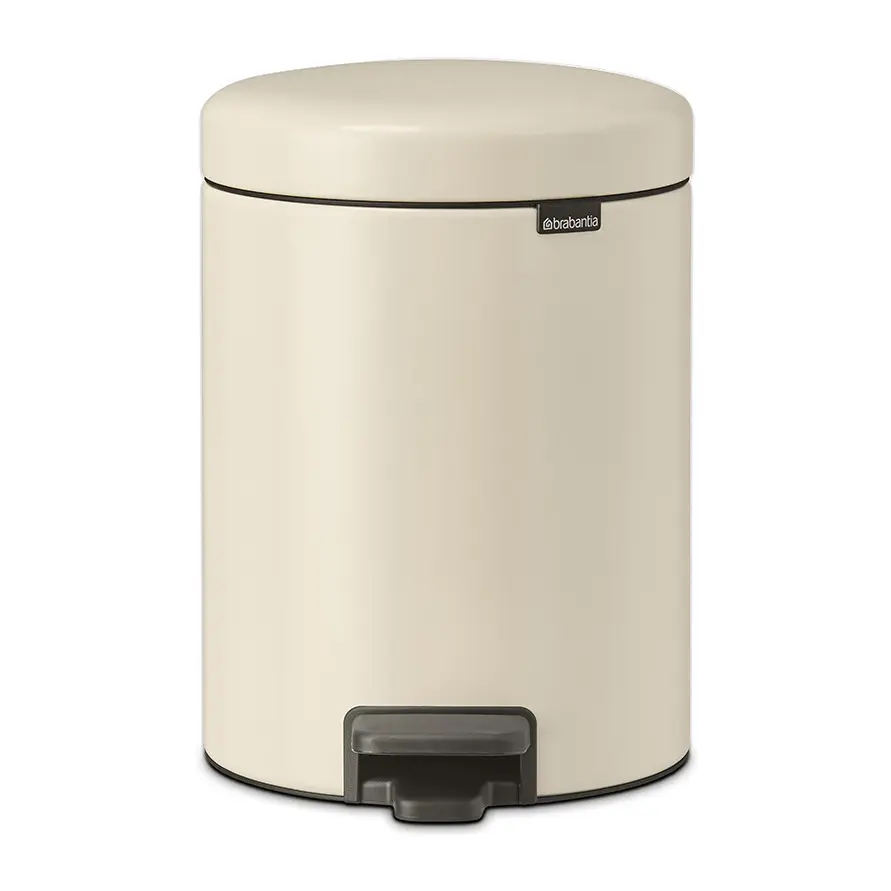 Кош за смет с педал Brabantia NewIcon 5L, Soft Beige, (35942426)