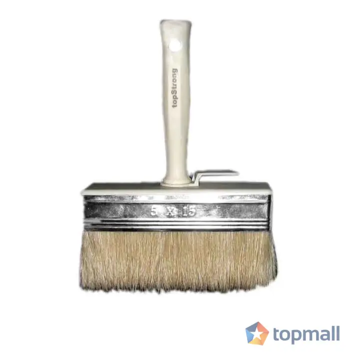 Четка баданарка естествен косъм 40х140mm TopStrong, (35928600)