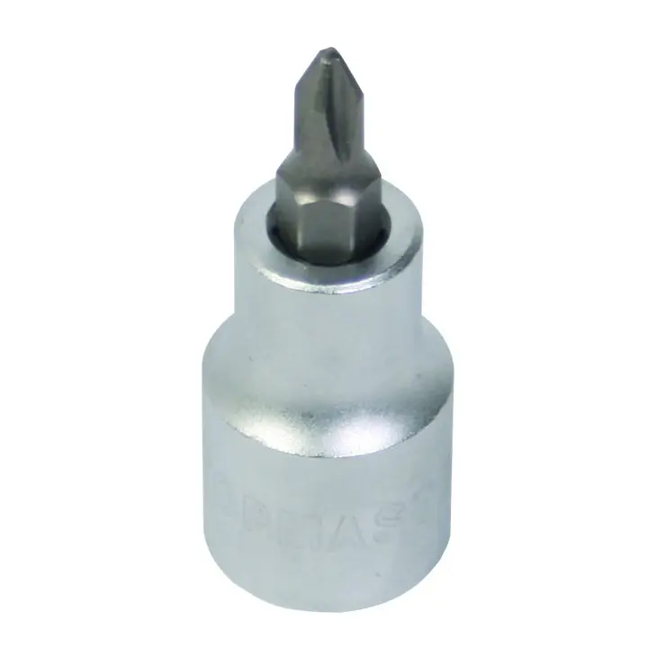 Вложка 1/2" с накр. кръстат PH2x55mm CR-V Topmaster Professional, (35927227)