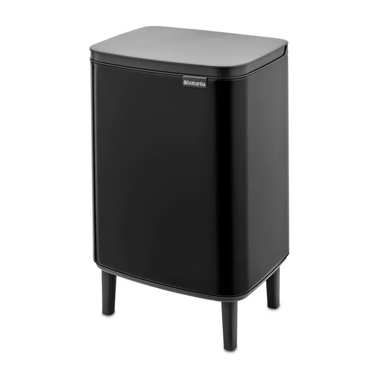 Кош за смет Brabantia Bo Small Hi 12L, Matt Black, (35942782)