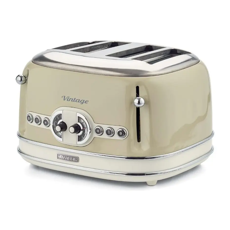 Тостер VINTAGE, 4 филии - Beige, ARIETE 00C015603AR0, (35948424)