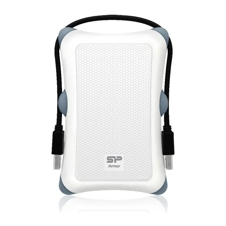 Удароустойчиво чекмедже за 2.5' диск Silicon Power Armor A30 White USB 3.2, (35938249)