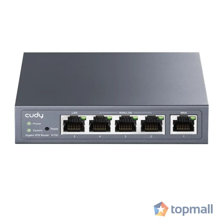 Рутер Cudy R700, Gigabit Multi-WAN, VPN, (35937008)