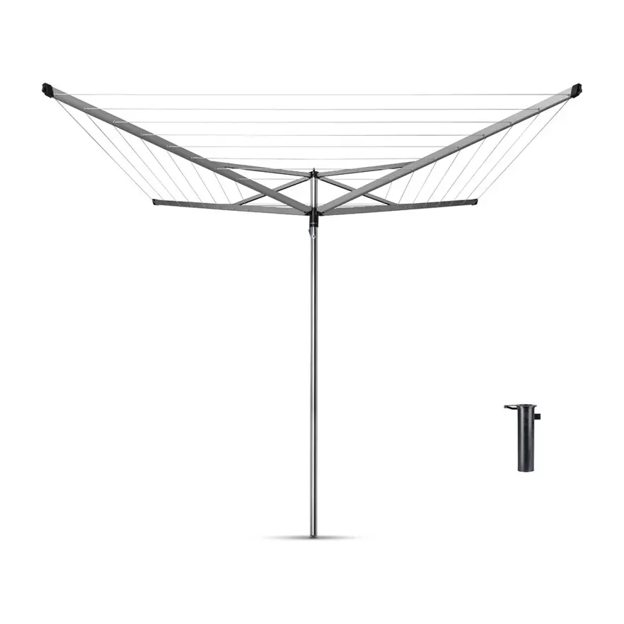 Външен простор Brabantia Essential 50m, котва за бетониране, (35940934)