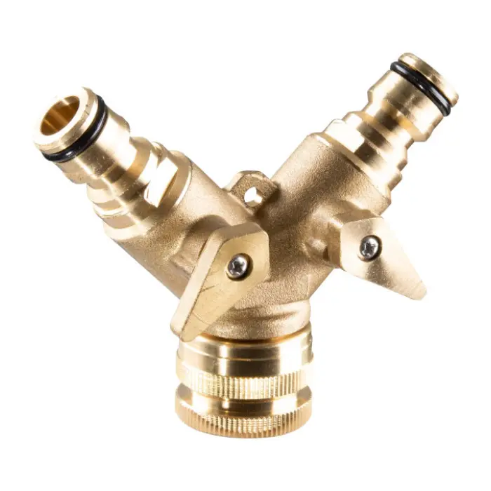 Разклонител-бърза връзка, 3/4",1/2" вътрешна резба,месинг TG GADGET, (35929557)