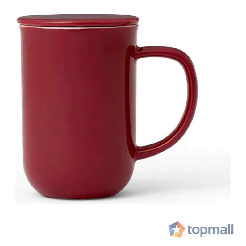 Чаша за чай с цедка VIVA Minima Cranberry 500ml, (35942959)