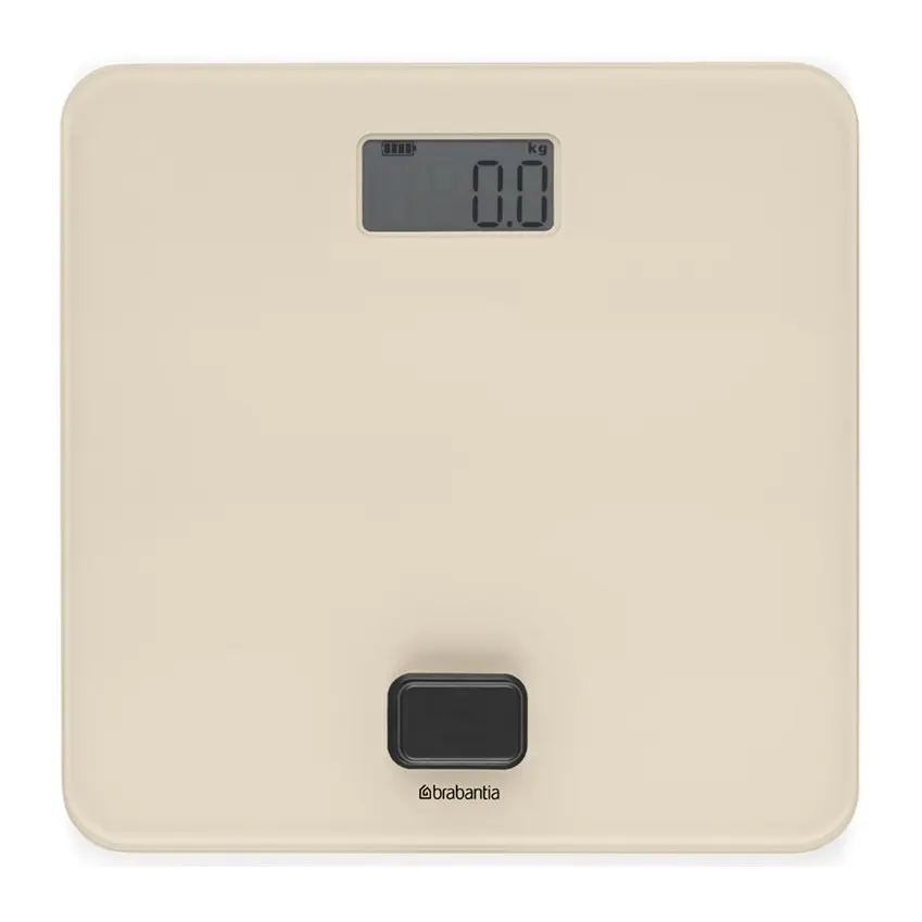 Дигитална везна за баня Brabantia ReNew Soft Beige, работа без батерии, (35942703)