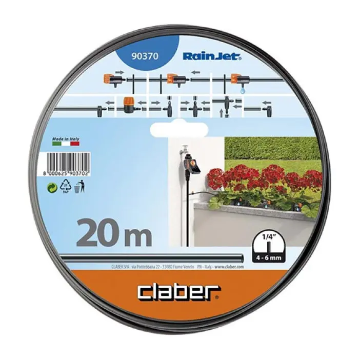 Тръба захранваща 4/6мм руло 20м Claber (35947582)