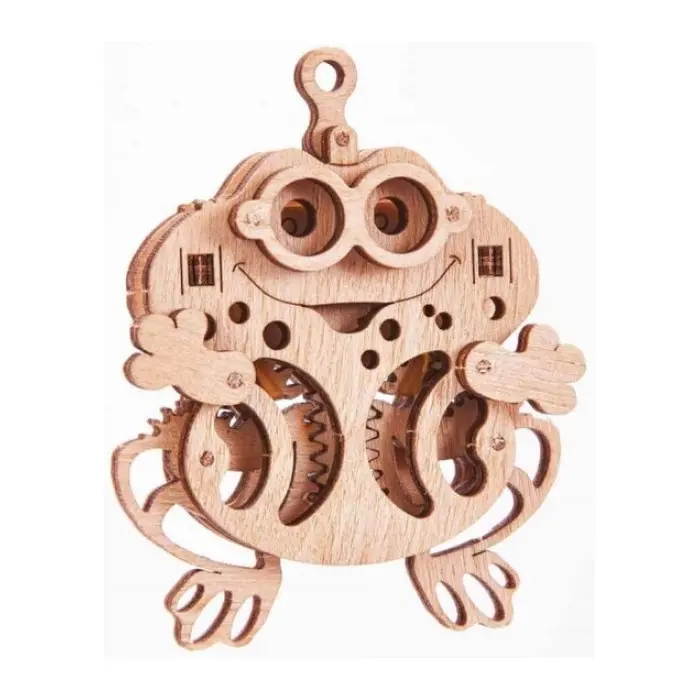 Wood Trick 3D Пъзел Woodik Frog
