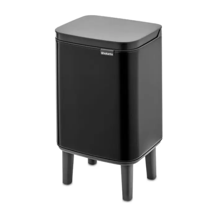 Кош за смет Brabantia Bo Small Hi 4L, Matt Black, (35942778)