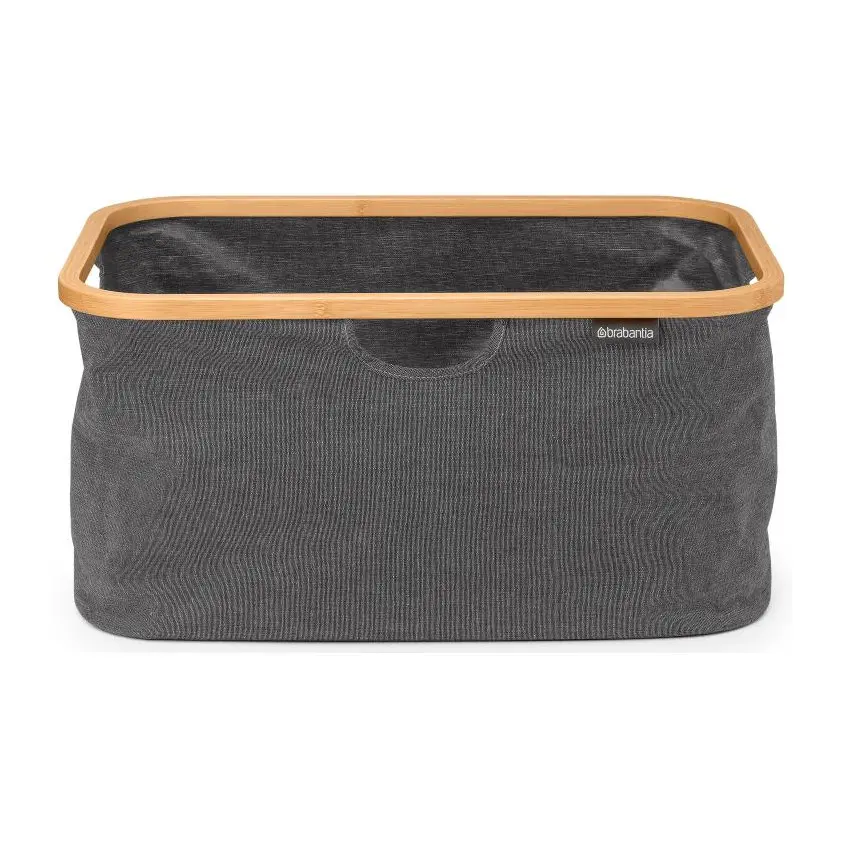 Панер за пране Brabantia Linn 40L, Pepper Black, сгъваем, (35943369)