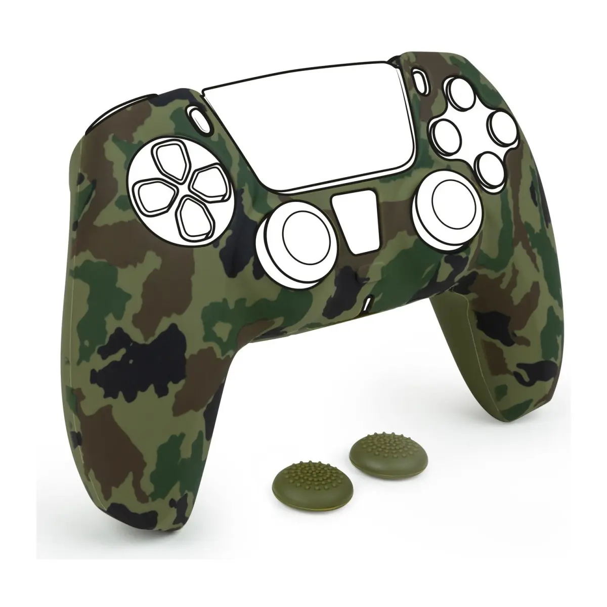 Протектор Nacon BigBen PS5 Silicon Glove, Camo Green, (35934669)