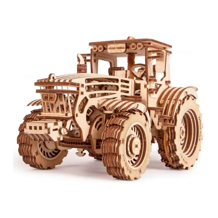 Wood Trick 3D Пъзел Tractor