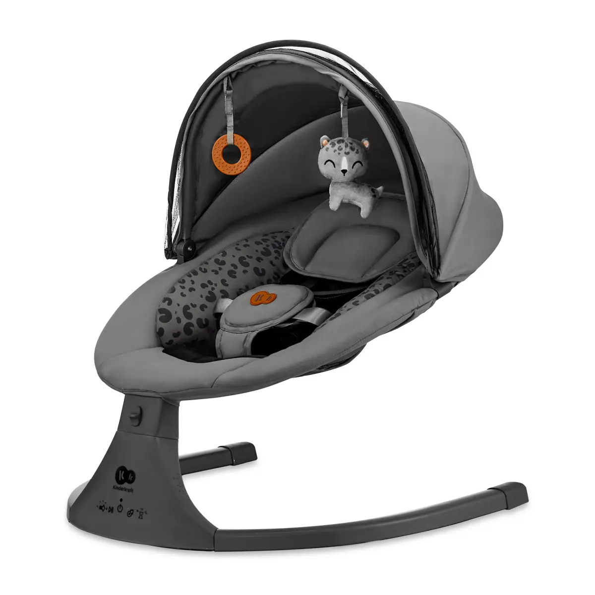Люлка KinderKraft LUMI 2, Dark Grey, (35944611)