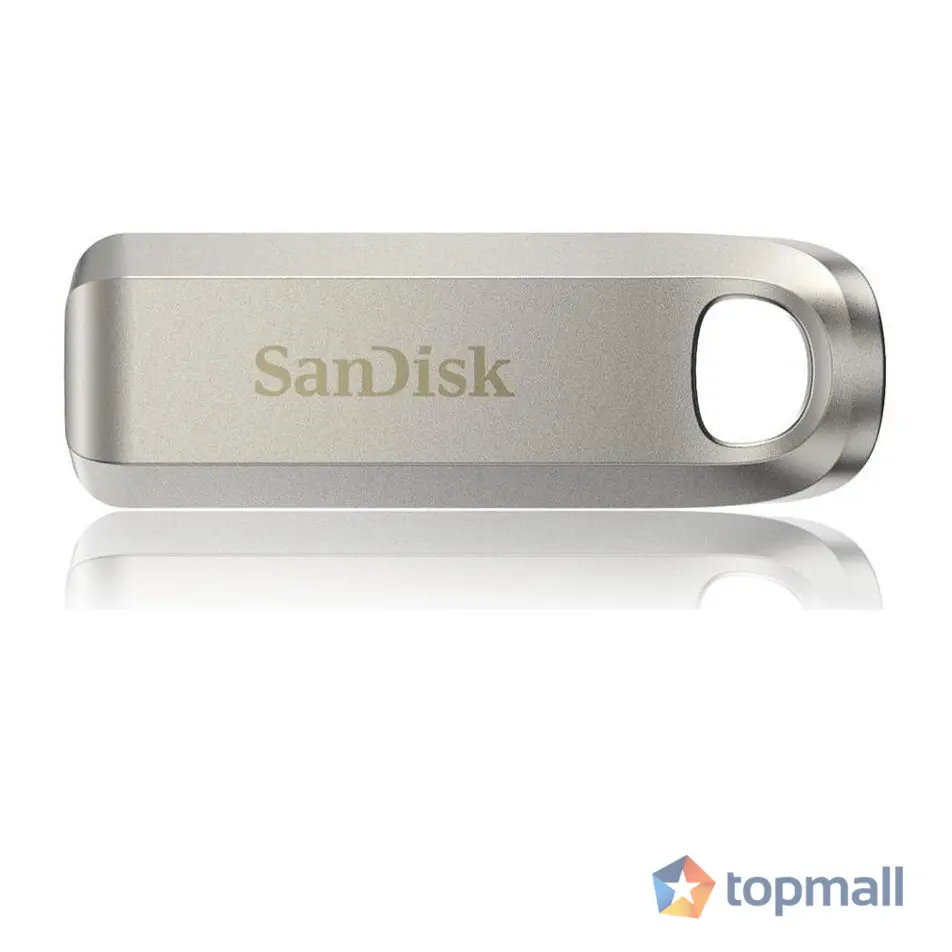 USB памет SanDisk Ultra Luxe, 64GB, USB 3.2 Gen 1, USB-C, Сребрист, (35937879)