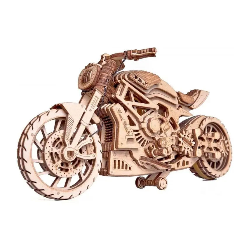 Wood Trick 3D Пъзел Motorcycle DMS