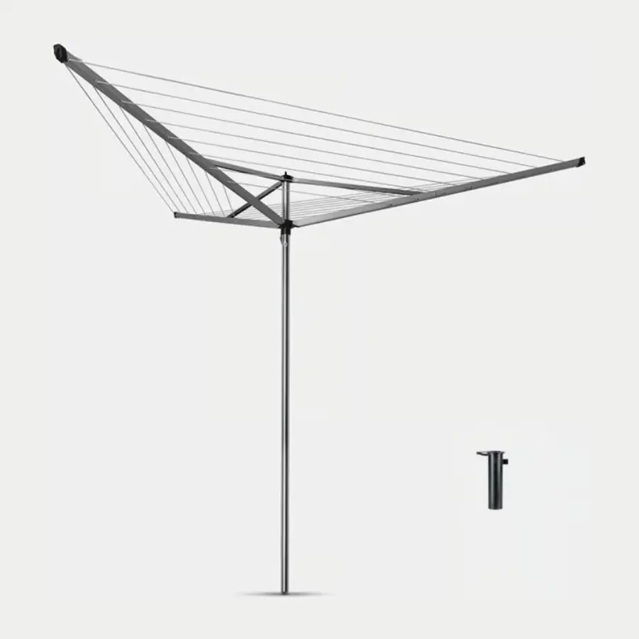 Външен простор Brabantia Essential 30m, 3 рамена, котва за бетониране, (35941968)