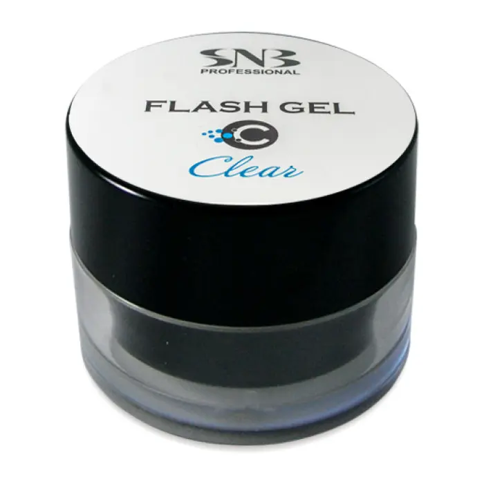 Гел за изграждане SNB Flash UV, безцветен, 20 гр., NPF011, (35923637)