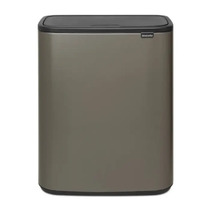 Кош за смет Brabantia Bo Touch 2x30L, Platinum, (35949745)