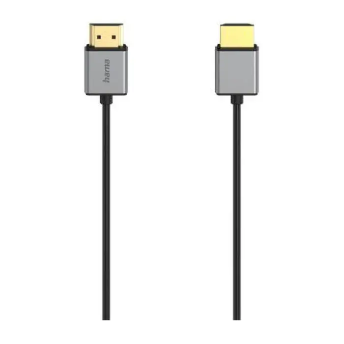 Кабел Hama, HDMI мъжко - HDMI мъжко, 8K, Алуминий, 1.5 м, (35935788)
