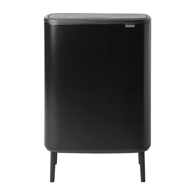 Кош за смет Brabantia Bo Touch Hi 60L, Matt Black, (35941638)