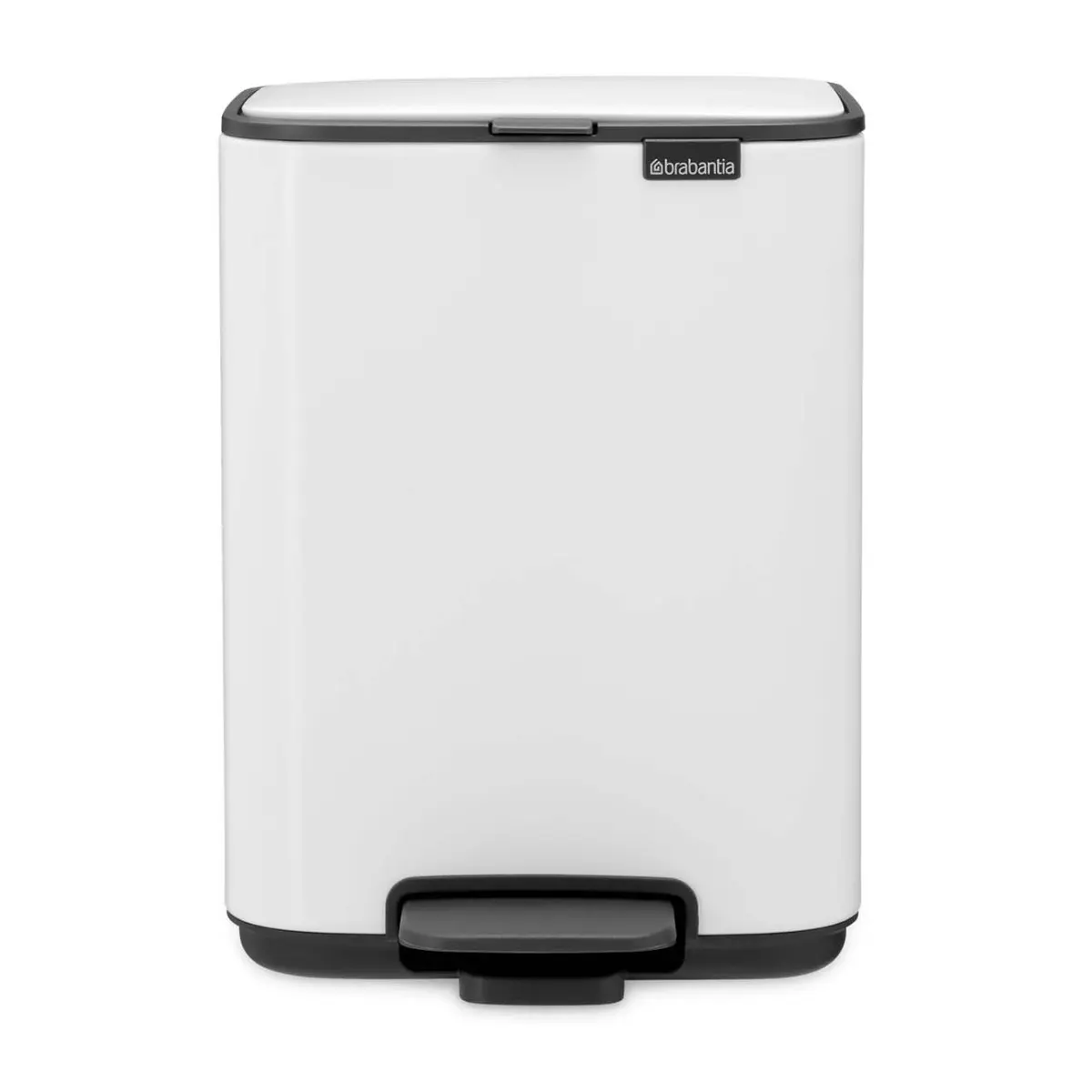 Кош за смет Brabantia Bo Pedal 4L, White (35948218)