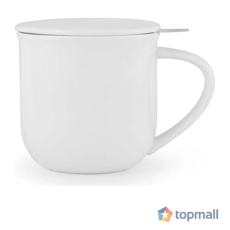 Чаша за чай с цедка VIVA Minima Pure White 350ml, (35942956)
