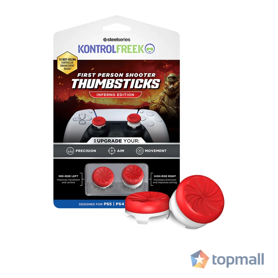 Аксесоар KontrolFreek FPS Thumbsticks Inferno, (35936877)