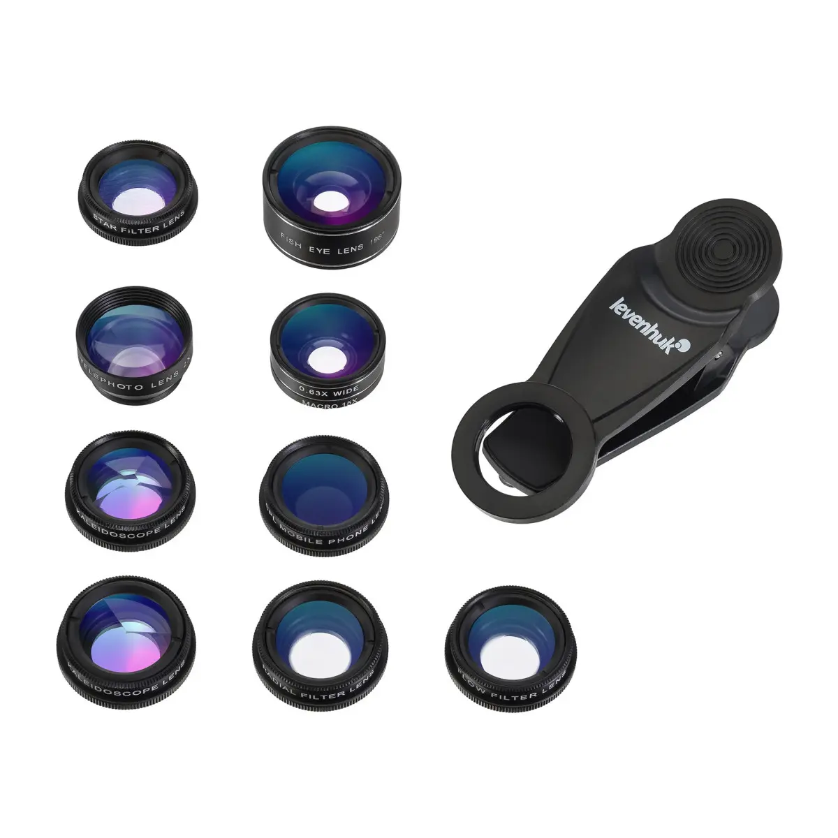 Комплект лещи за смартфон Levenhuk Lens S10, (35949579)