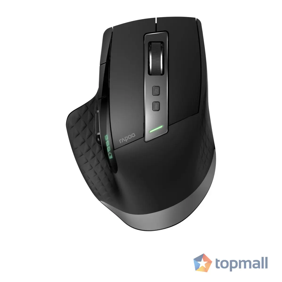 Безжична оптична мишка RAPOO MT750S, Multi-mode, Bluetooth & 2.4Ghz, Черна, LiIon Батерия, (35934136)
