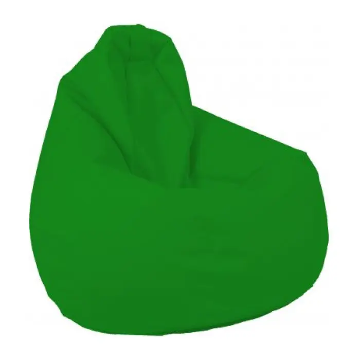 Калъф за пуф круша, 160л., Nirvana Light - Teteron Green, (Не съдържа пълнеж), за открито, 8803