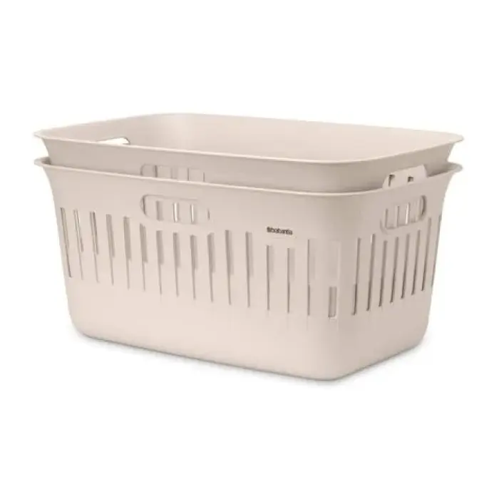 Комплект панери за пране Brabantia Collect-It 40L, Soft Beige 2 броя, (35947087)