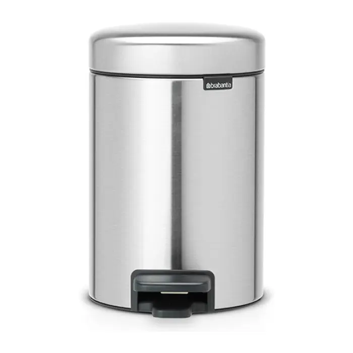 Кош за смет с педал Brabantia NewIcon 3L, Matt Steel Fingerprint Proof, (35941073)