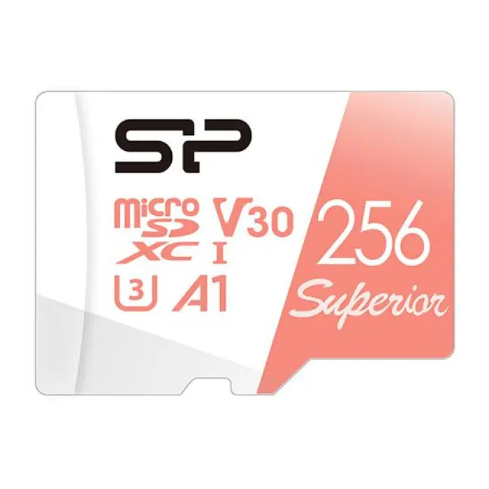 Карта памет Silicon Power Superior 256GB, microSDXC, Class 10, SD Adapter, (35939490)
