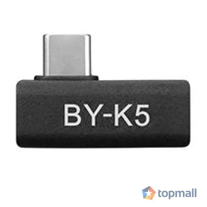 Адаптер BOYA USB-C женско към мъжко, Ъглов, Черен, (35934990)
