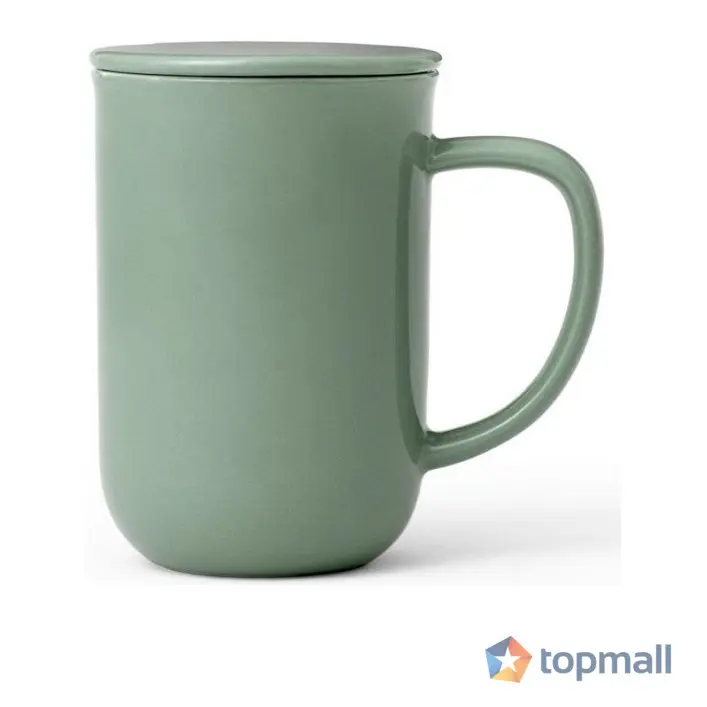 Чаша за чай с цедка VIVA Minima Stone Green 500ml, (35942963)