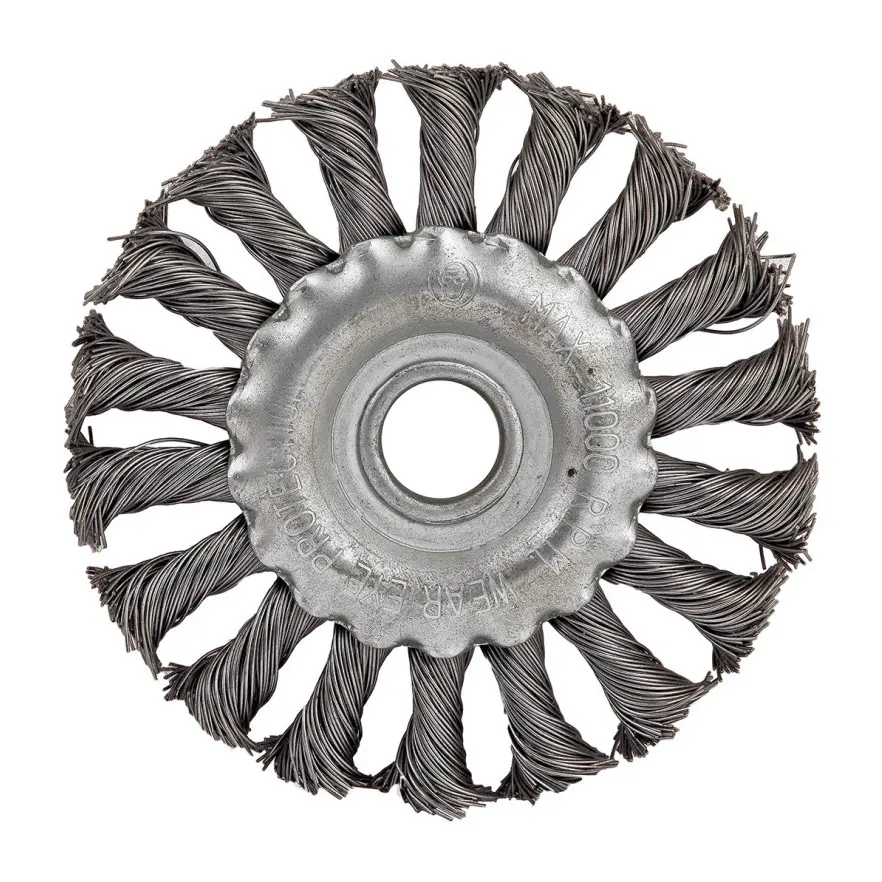 Четка за флекс плоска плетена ø150mm, (35925834)
