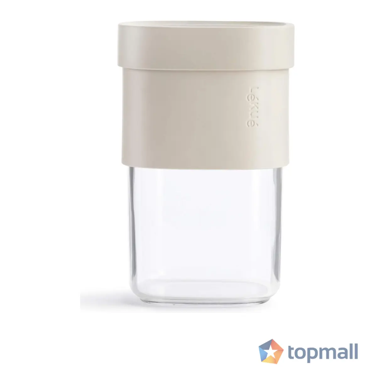 Буркан за съхранение с допълнителна приставка Lekue Beige, 600-850ml, (35947249)