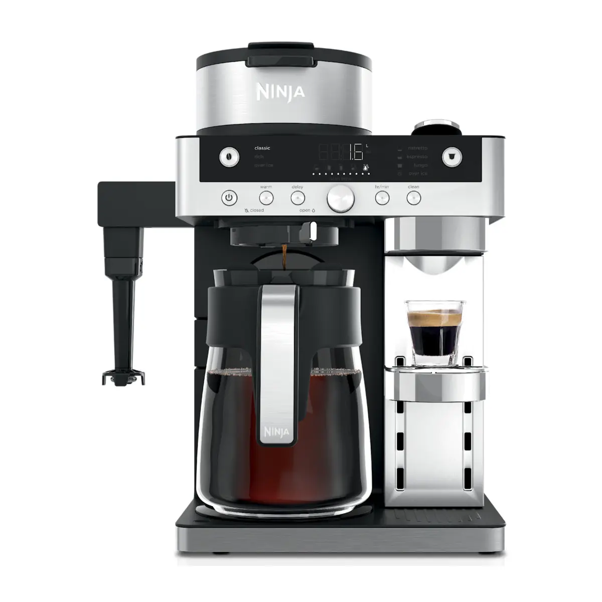 Кафемашина за филтърно кафе и капсули Ninja Prestige DualBrew CFN802EU, (35950739)