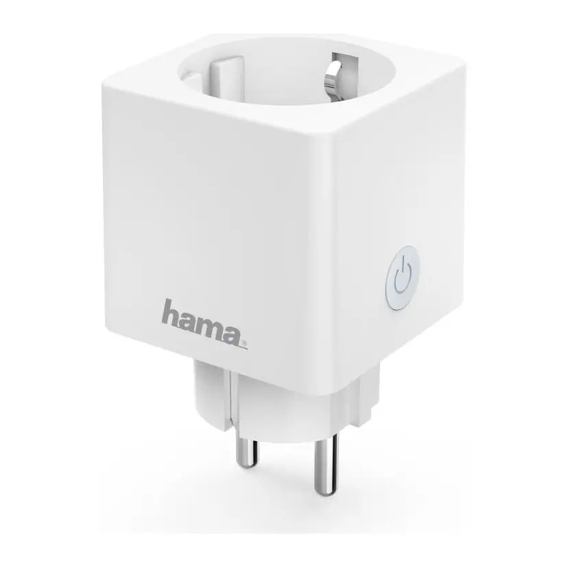 HAMA Смарт контакт Mini, WiFi, измерване на консумацията на ток, 176575, (35934124)