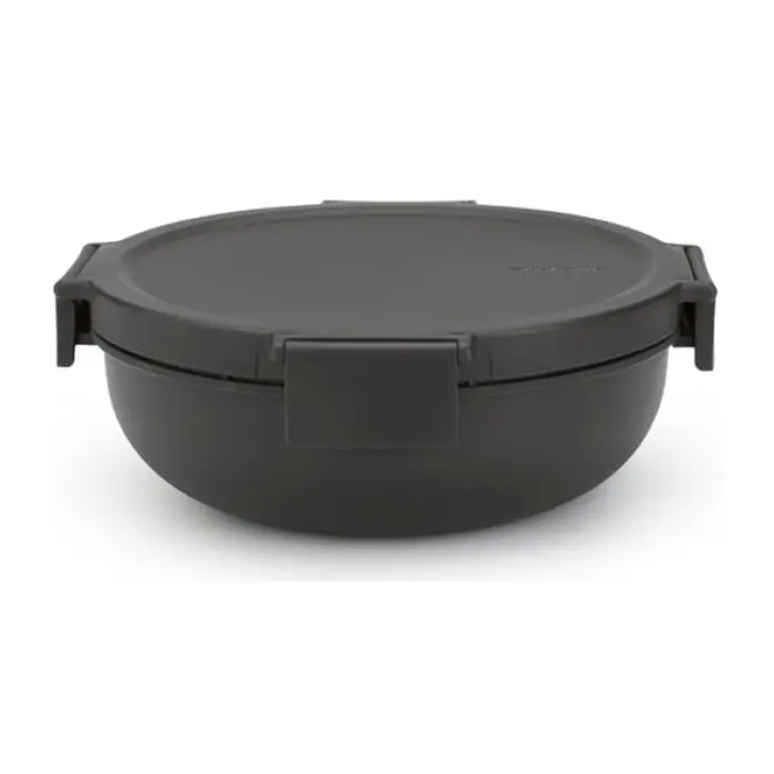 Купа за салата Brabantia Make&Take 1.3L, Dark Grey, (35942738)