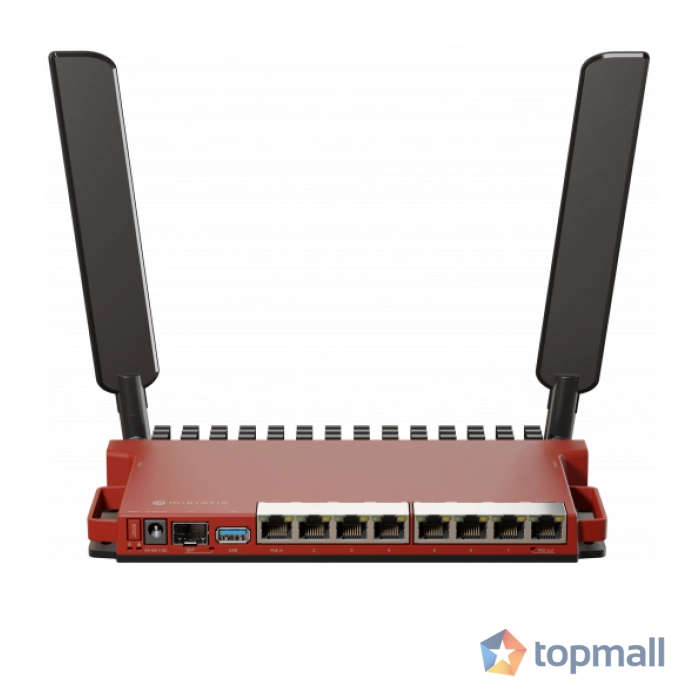 Рутер MikroTik L009UiGS-2HaxD-IN, 2.4 GHz, PoE, (35936790)