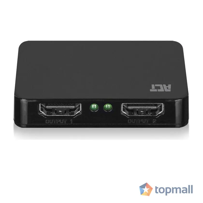 HDMI Сплитер ACT AC7835, 1/2, 4K@30Hz, USB, Черен, (35935172)