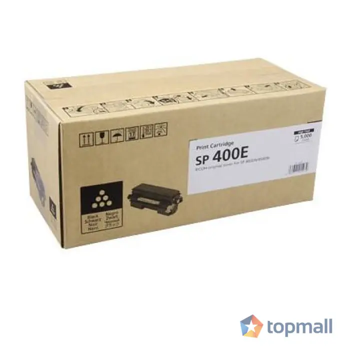 Тонер касета Ricoh SP400E, 5000 копия, SP400/SP450DN, Черен, (35933208)
