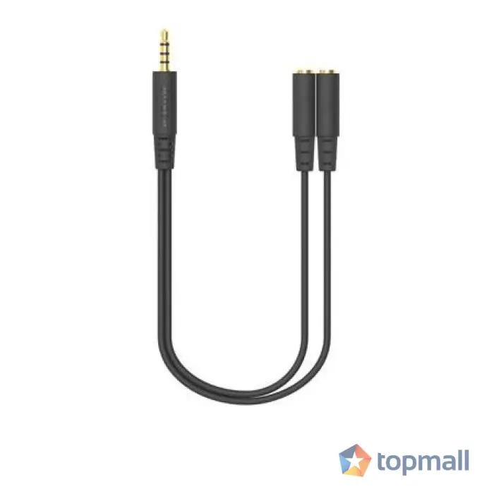 A4Tech Адаптер AD-3P 3.5mm жак мъжко - 2 х 3.5мм жак женско, (35940098)