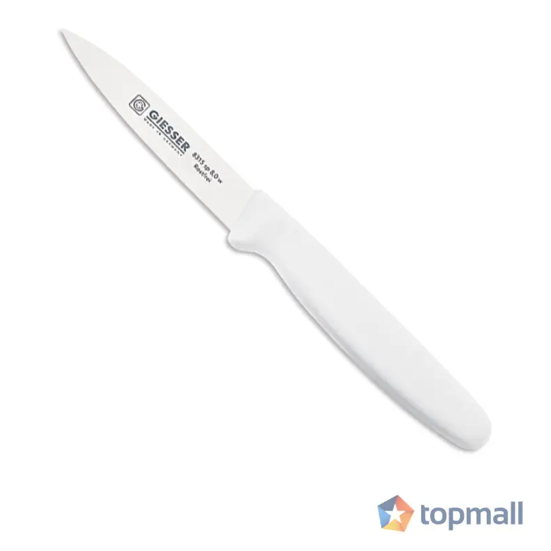 Нож за зеленчуци Giesser 8315 sp 8w, бял, средно заострен, 8 см острие, (35945291)