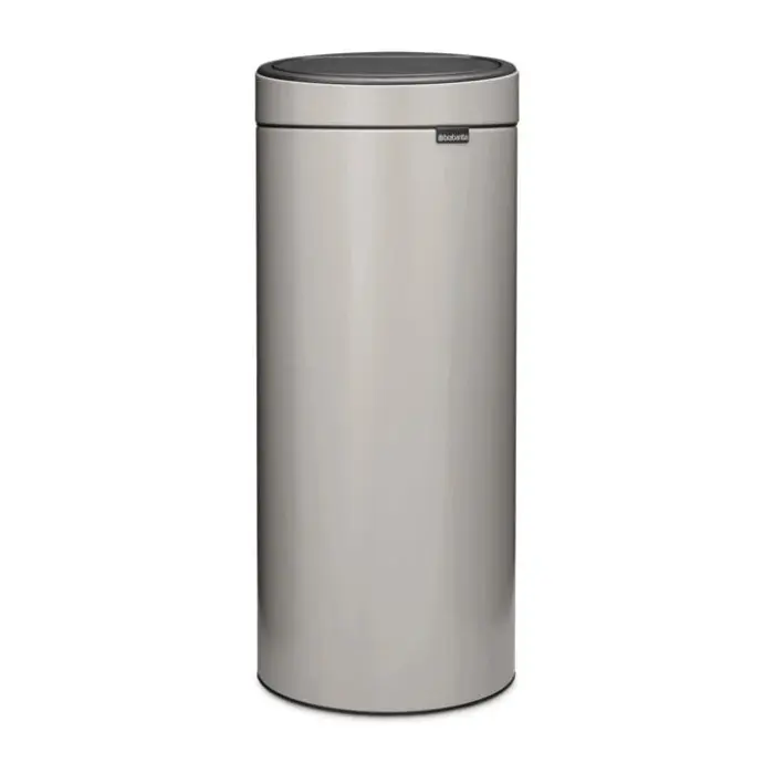 Кош за смет Brabantia Touch Bin New 30L, Soft Grey, (35947058)