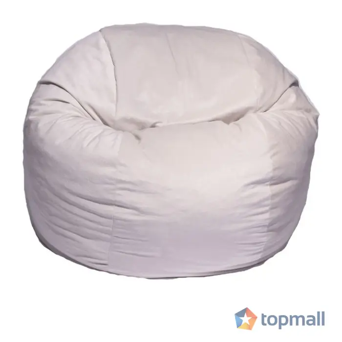 Пуф, Барбарон, 600л., King Size - Snowflake, Перящ се калъф, Трансформира се в легло, Пълнеж с микс от мемори пяна и дунапрен, Гама Plush Honey, 8127