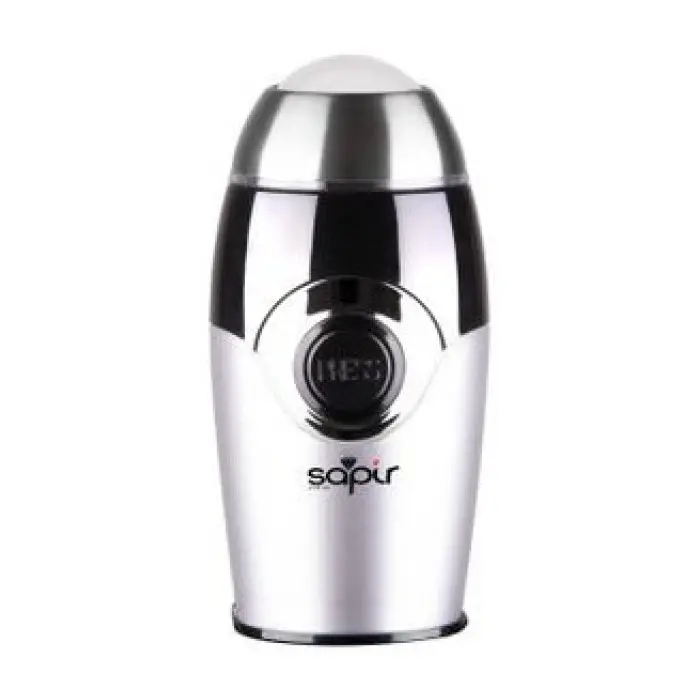 Кафемелачка ZEPHYR ZP 1172 B, 200W, 50 гр, Сребрист/черен, (13170)